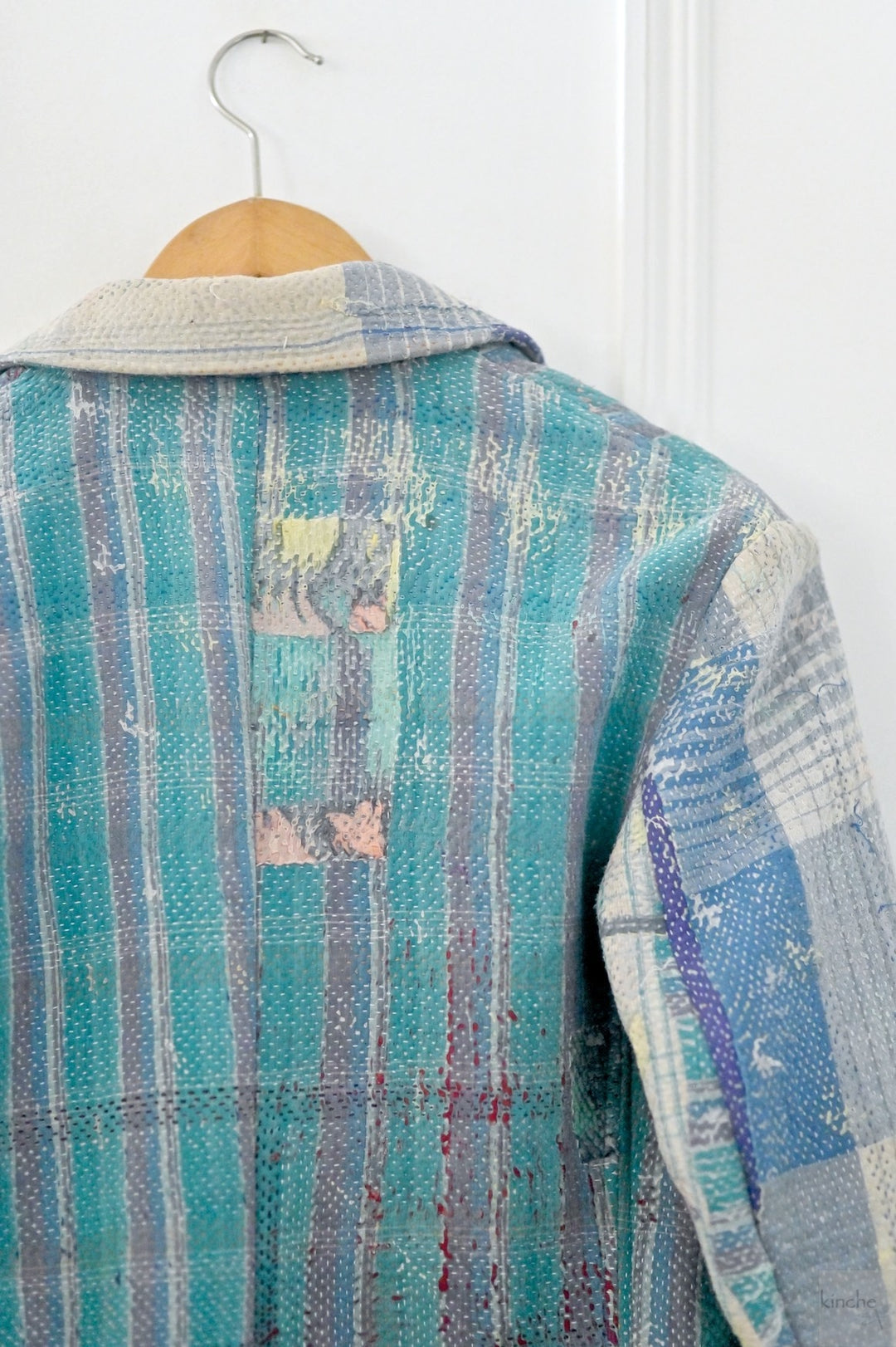 Oliver, Up Cycled Kantha Quilt Men&