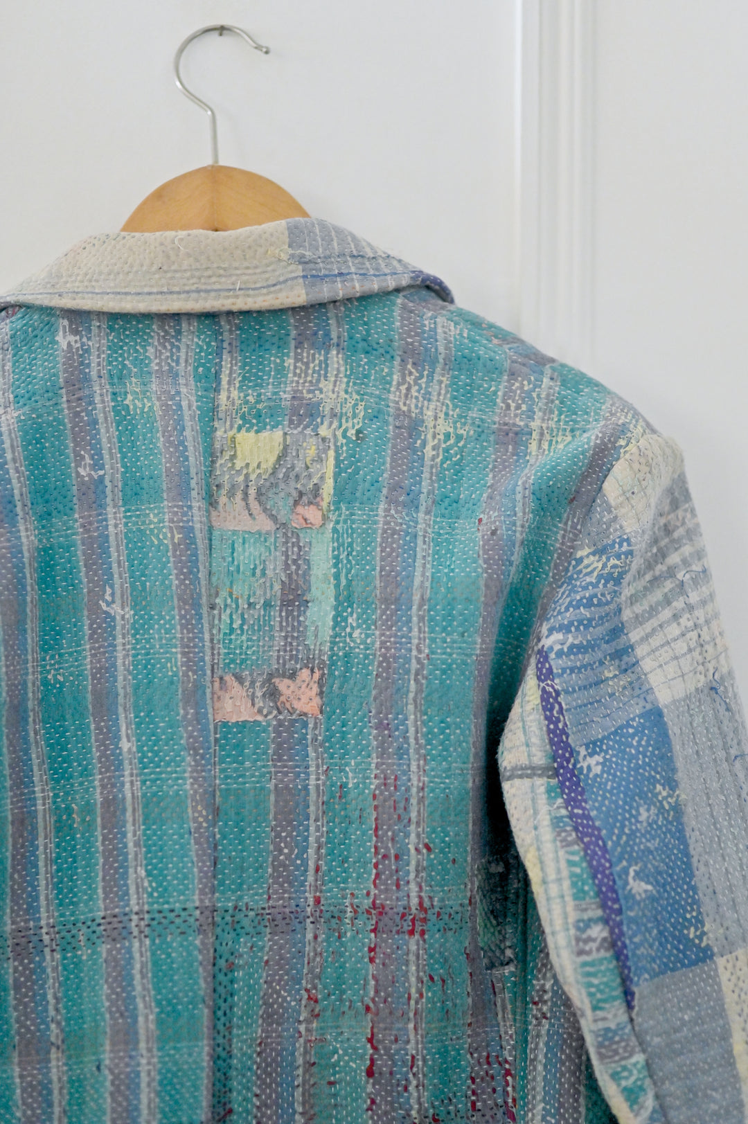 Oliver, Up Cycled Kantha Quilt Men&