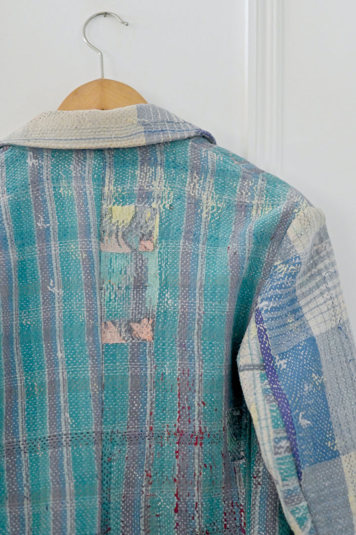 Oliver, Up Cycled Kantha Quilt Men&