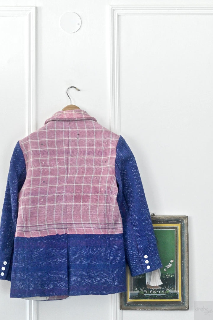 Malcolm, Sustainably made Kantha Blazer, One of a Kind Chest/Bust 40 - kinchecom