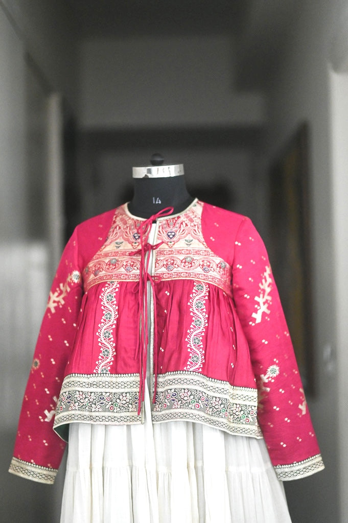 Zoya, kinche *Rare Vintage Zari Saree Kediya in large - kinchecom