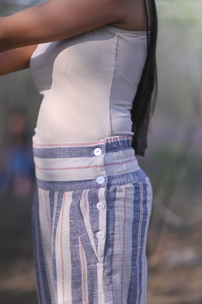 Rome, Organic kala Cotton Weave Co-Ord Set - kinchecom