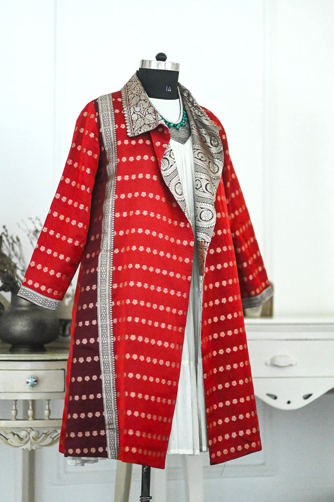 silk robes, vintage sarees by kinche
