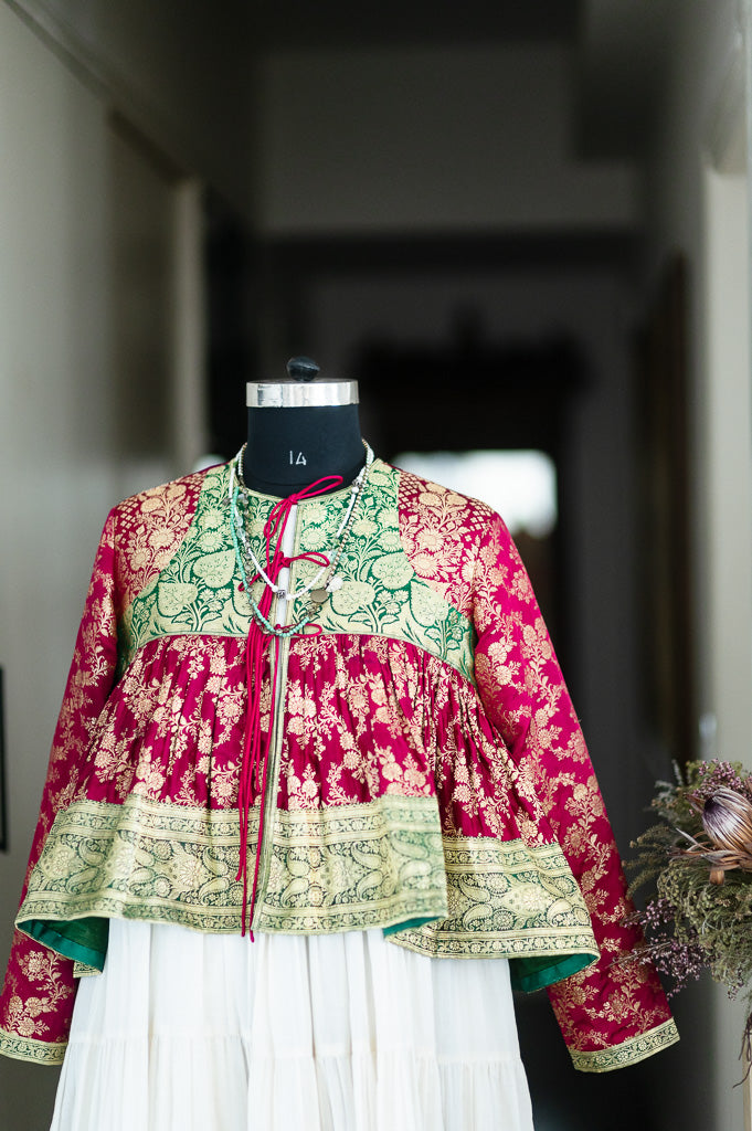 Kashish, Vintage Katan Sil and Zari Kedia in XXL, kinche Rare*