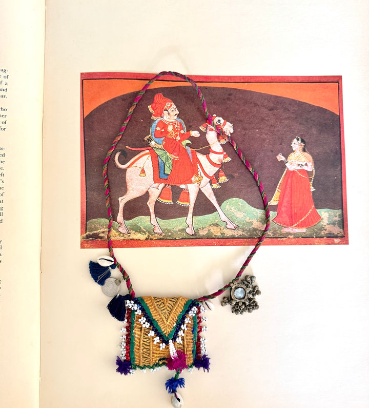 Duja, Handmade, Vintage and New Beads, Charms Necklace, Tribal Style - kinchecom