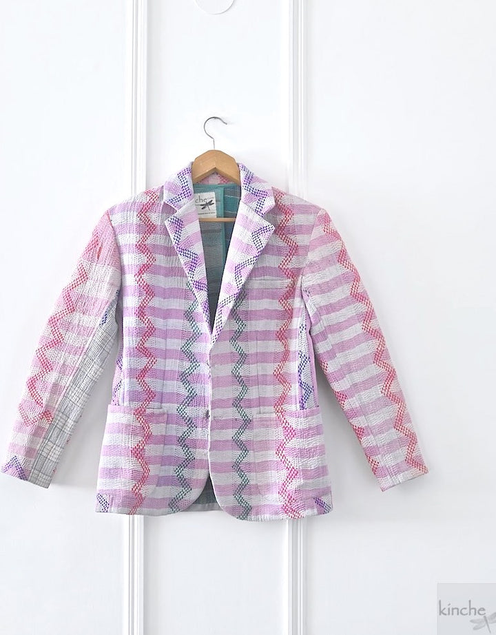 Upcycled quilted men&